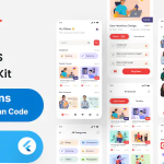 Maan lms student mobile app flutter ios android ui kit codermarket.png