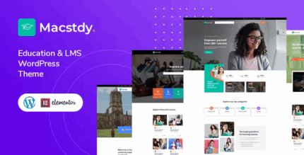Macstdy lms education wordpress theme codermarket.png