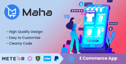 Maha ecommerce react native app codermarket.png