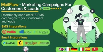 Mailflow marketing campaigns for customers leads perfex crm codermarket.jpg