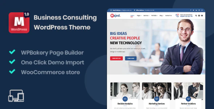 Majed business consulting wordpress theme codermarket.png