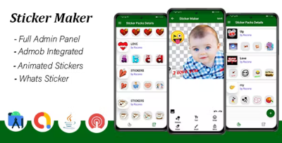 Maker stickers and animated stickers admin panel codermarket.png