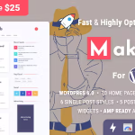 Maktub minimal lightweight blog for wordpress codermarket.png
