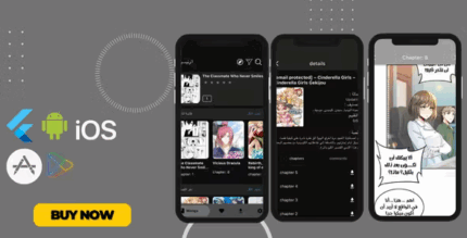 Mangago flutter manga application with all mangas codermarket.png