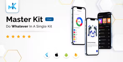 Masterkit best flutter app ui kit codermarket.png