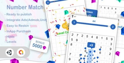Match the number unity game admob ios android codermarket.jpeg