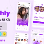 Matchly dating app react native cli ui kit codermarket.png