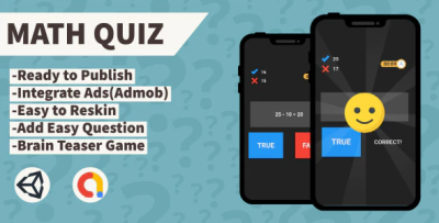 Math quiz unity admob android ios codermarket.png
