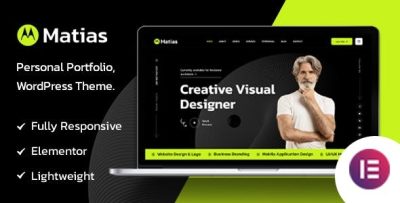 Matias dark personal portfolio elementor wordpress theme codermarket.jpg