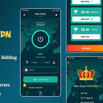 Max cloud vpn with speed meter app source code codermarket.png