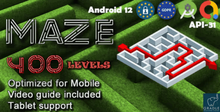 Maze 400 admob gdpr android studio codermarket.png