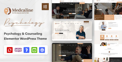 Medcaline psychology counseling wordpress theme codermarket.png