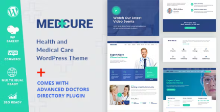 Medcure health and medical care wordpress theme codermarket.png