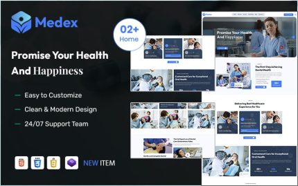Medex dental clinic medical hospital wordpress theme.jpg