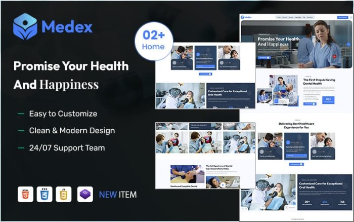 Medex dental clinic medical hospital wordpress theme.jpg