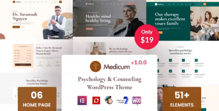 Medicum psychology counseling wordpress theme codermarket.png