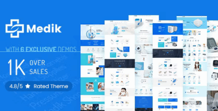 Medik medical woocommerce store codermarket.png