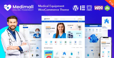 Medimall medical woocommerce theme codermarket.png