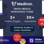 Mediron dental medical wordpress theme codermarket.png