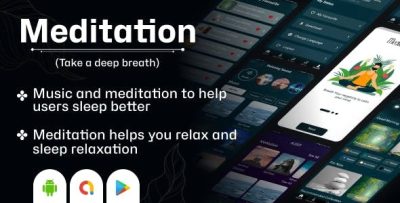 Meditation for relax meditation music for sleep flutter app with admin.jpeg