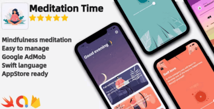 Meditation time full ios application codermarket.png