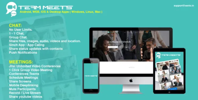Meetspro subscription android ios web chat video calls conferences .png