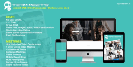 Meetspro subscription android ios web chat video calls conferences .png