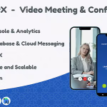 Meetx video meeting conference app codermarket.png