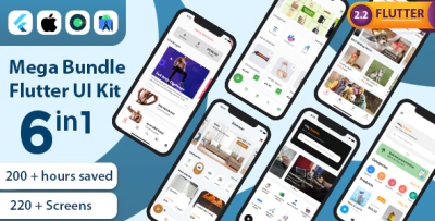 Mega bundle flutter ui kit codermarket.png
