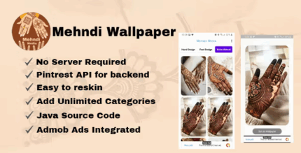 Mehndi wallpaper pintrest api admob ads codermarket.png