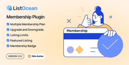 Membership plugin listocean classified ads listing marketplace platform .jpeg