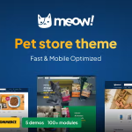 Meow pet care pet shop elementor wordpress woocommerce theme codermarket.png