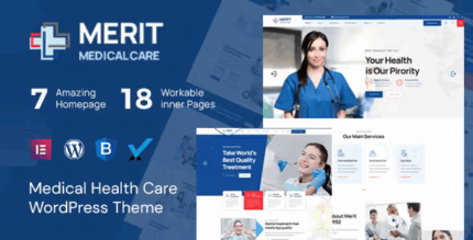 Merit health medical wordpress theme codermarket.png