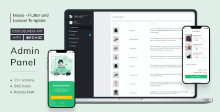 Mesio flutter food delivery app with laravel orchid admin panel codermarket.png