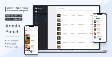 Mesio food delivery app with laravel orchid admin panel cli 0706 .png