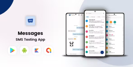 Messages sms texting app with admob ads codermarket.png