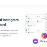 Messenger messenger and instagram for support board support board .png