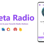Meta radio two station radio app admob firebase onesignal codermarket.png