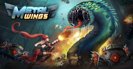 Metal wings shooting action game codermarket.png