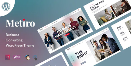 Metiro business consulting wordpress theme codermarket.png