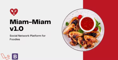 Miam miam social network platform for foodies codermarket.png