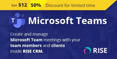 Microsoft teams integration for rise crm codermarket.png