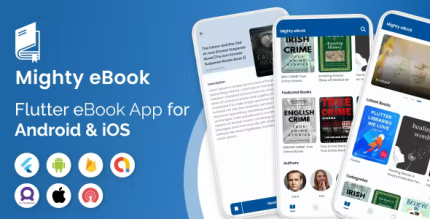 Mighty ebook flutter ebook reader app with php backend codermarket.png