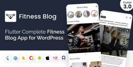 Mighty fitness flutter 30 blog app for fitness with wordpress backend .png