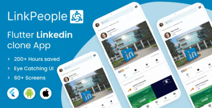 Mighty link people flutter ui design clone of linkedin app codermarket.png