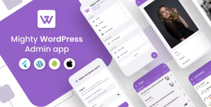 Mightyadmin flutter admin app for wordpress admin codermarket.png