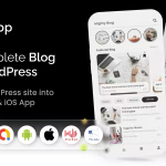 Mightyblogger flutter multi purpose blogger app with wordpress codermarket.png