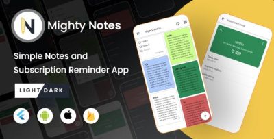 Mightynotes flutter notes app with firebase backend codermarket.jpg