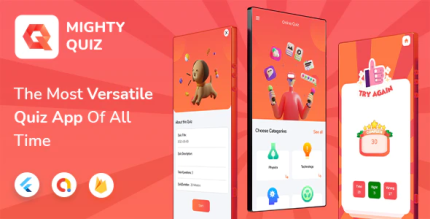 Mightyquiz flutter online quiz app with firebase backend admin panel .png