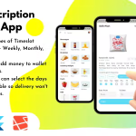 Milk subscription flutter app ui kit grocery water vegetables codermarket.png